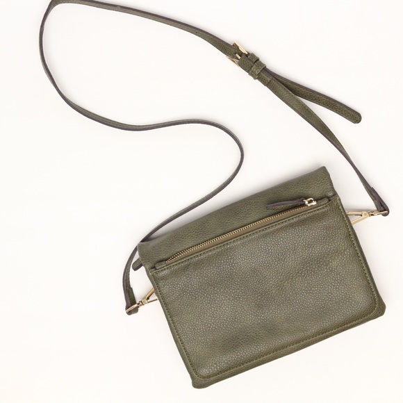 Street Level Bags Street Level Olive Green Crossbody Purse Poshmark